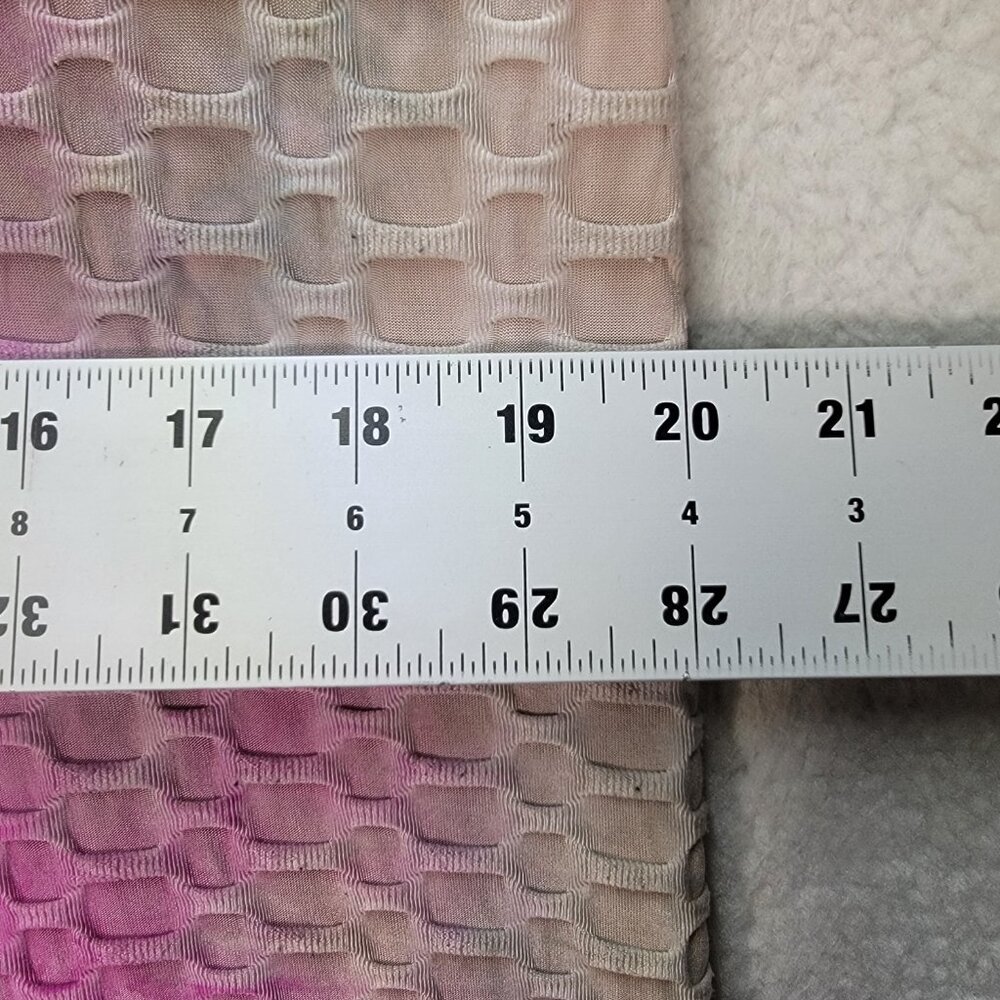 Bae City Pink Tie Dye Scale Pull On Bubble Butt Tik Tok Loungewear Leggings - Picture 6 of 16